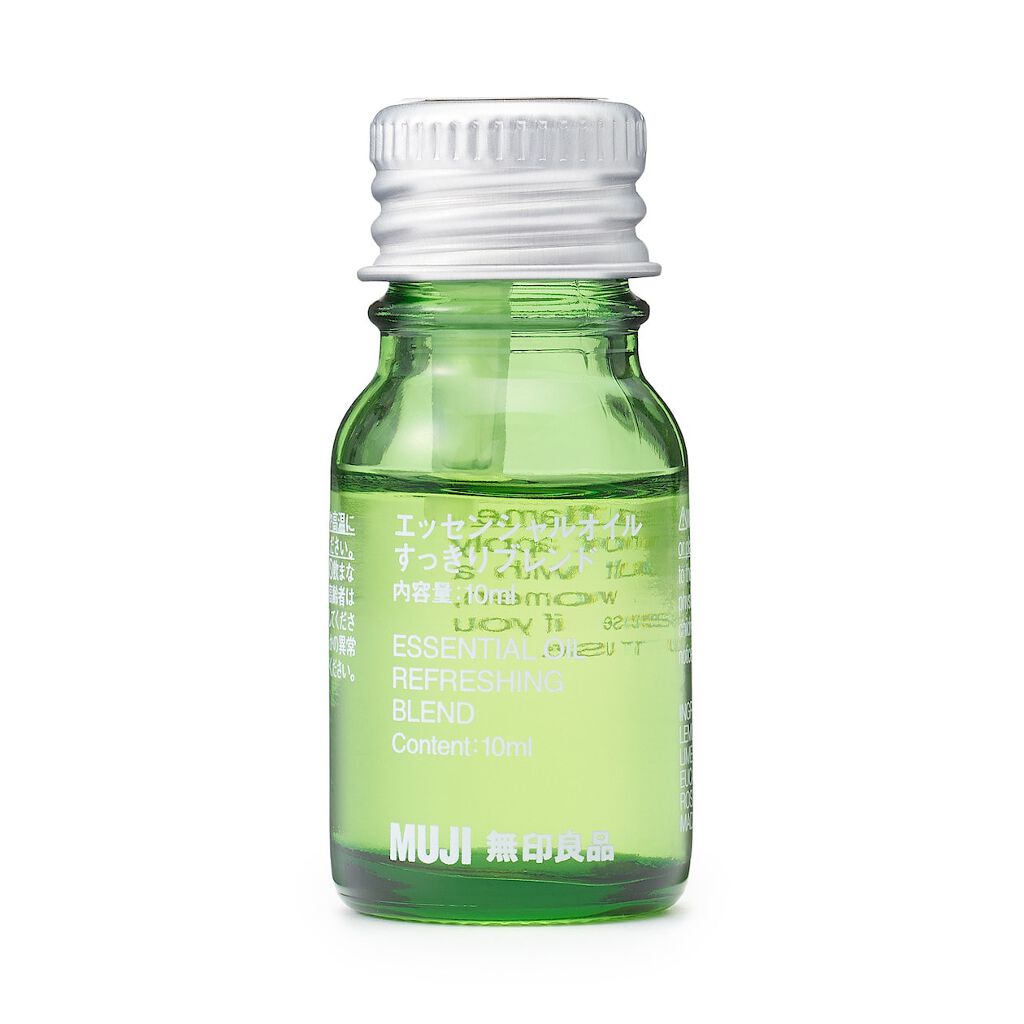 試してみた】無印良品 エッセンシャルオイル・すっきりブレンドの