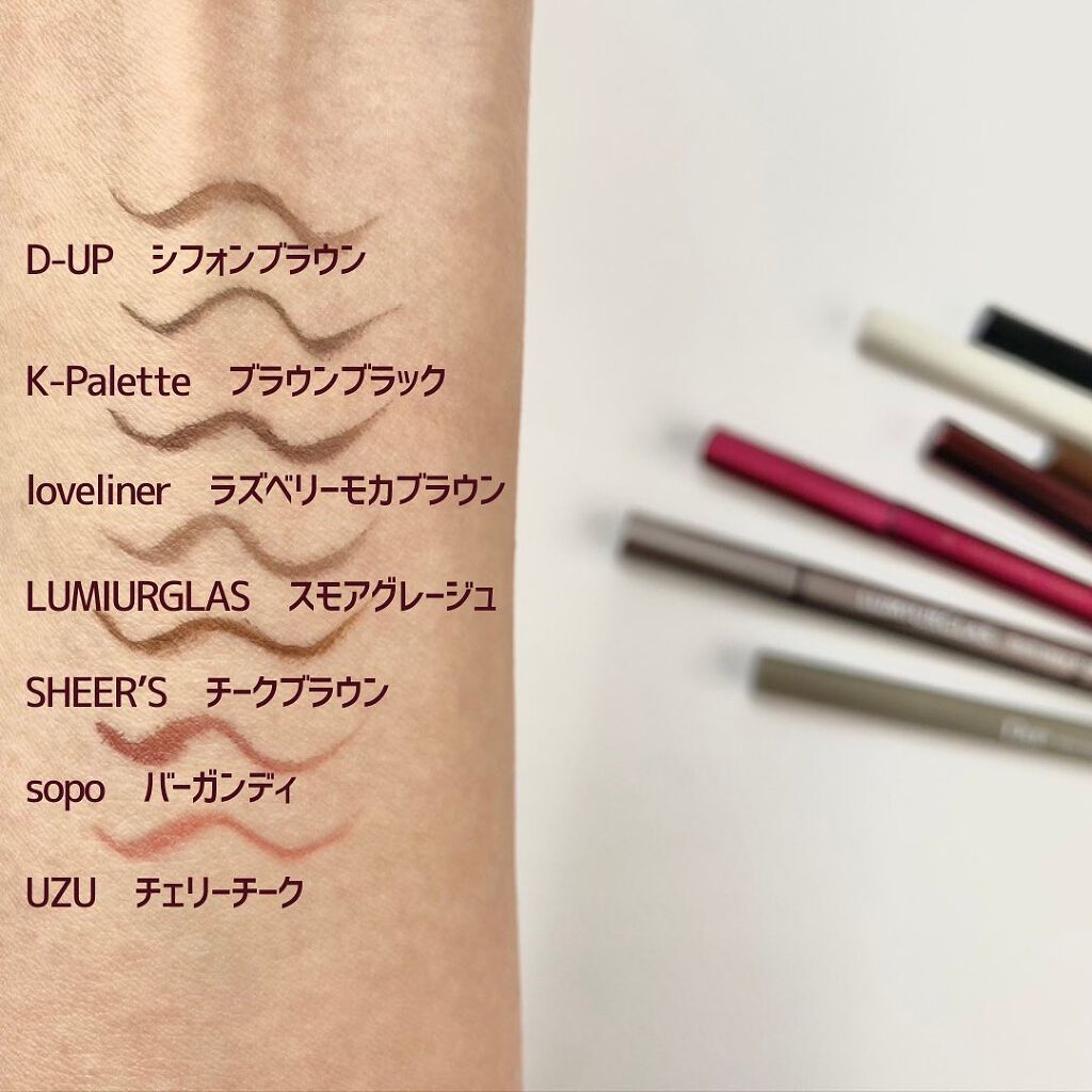 ステイフィットライナー 02 チークブラウン/シアーズ/リキッドアイライナーを使ったクチコミ（2枚目）