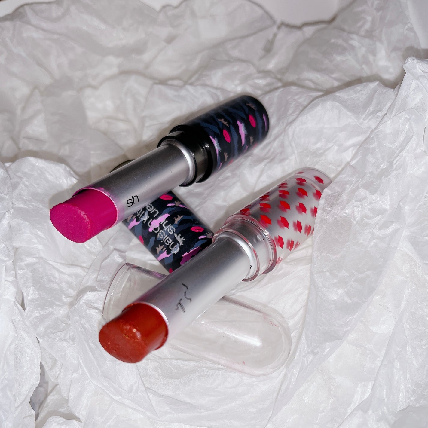 ルージュ アンリミテッド マット/shu uemura/口紅を使ったクチコミ(2枚目)