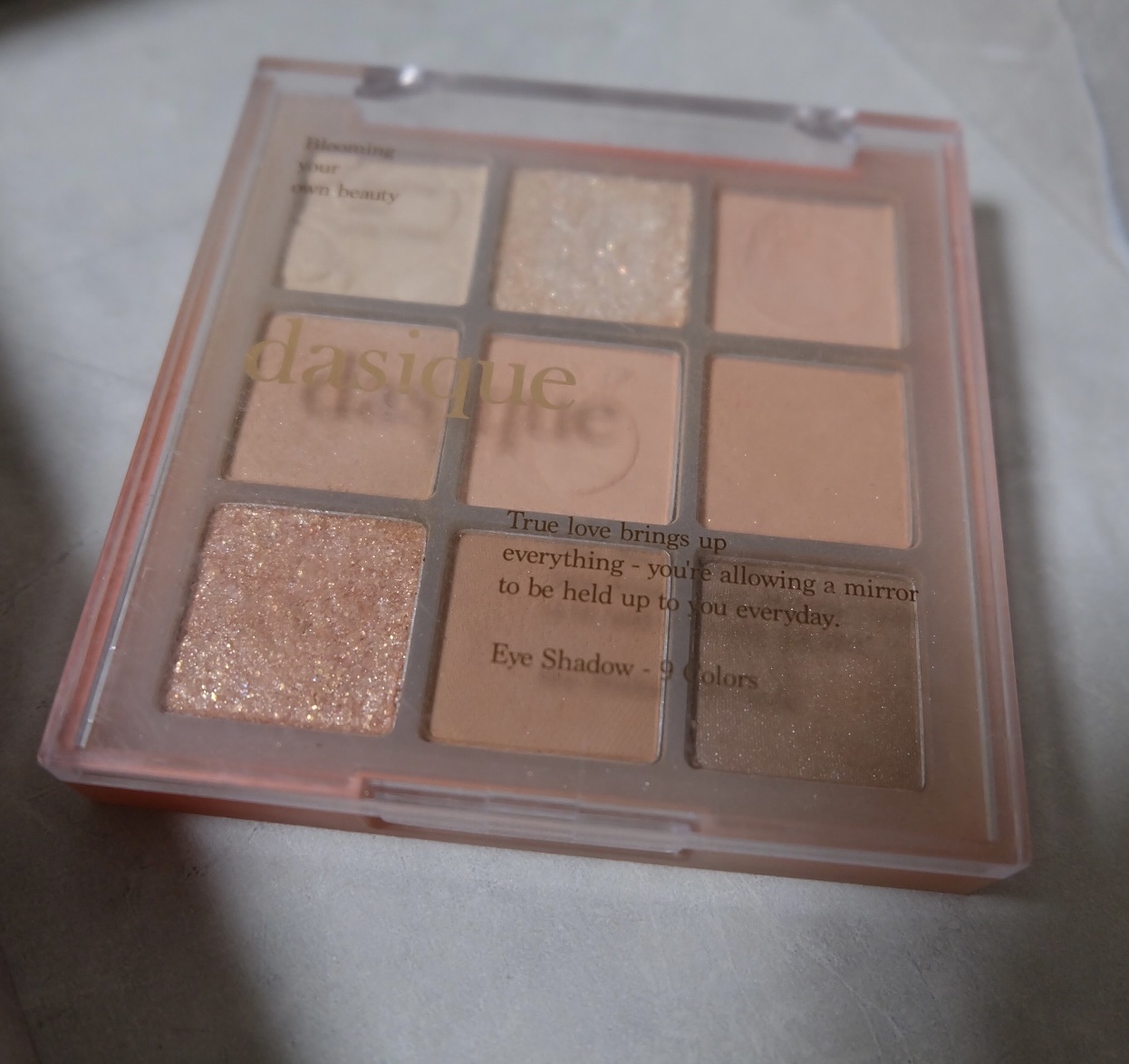 シャドウパレット 14 ピーチスクイーズ/dasique/アイシャドウパレットを使ったクチコミ（1枚目）