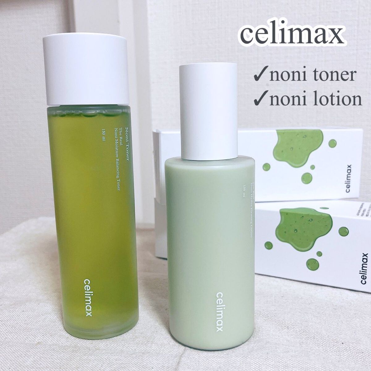 Noni Lotion/celimax/乳液を使ったクチコミ（1枚目）