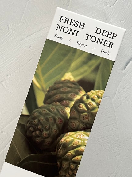 Dr.Althea フレッシュディープノニトナーのクチコミ「Dr.Altea
Fresh Deep NONI Toner
Qoo10のサンプルマーケットで.....」(3枚目)