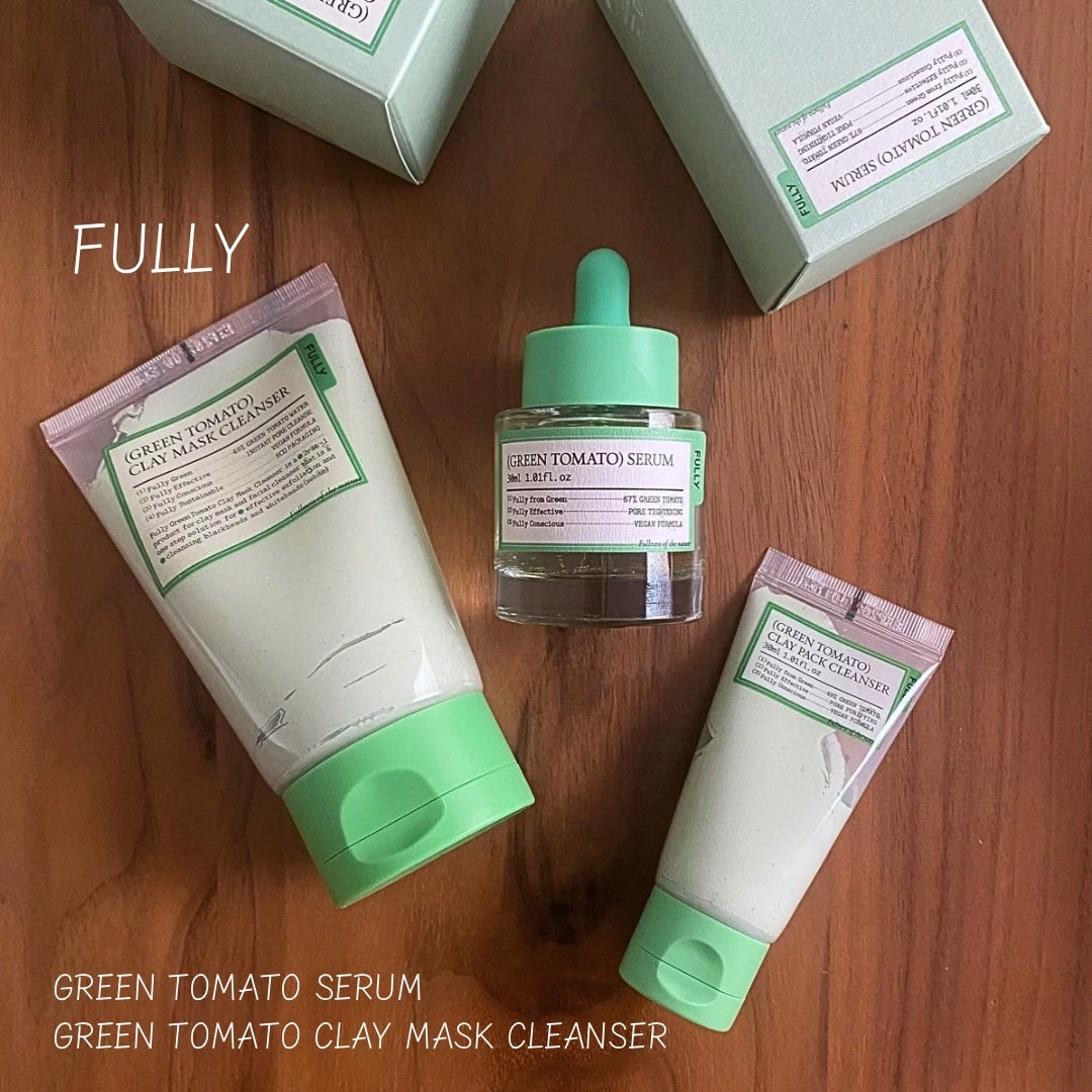 グリーントマトクレイマスククレンザー/FULLY/洗い流すパック・マスクを使ったクチコミ(1枚目)