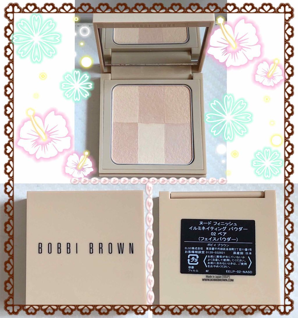 ヌード フィニッシュ イルミネイティング パウダー/BOBBI BROWN/プレストパウダーを使ったクチコミ(1枚目)