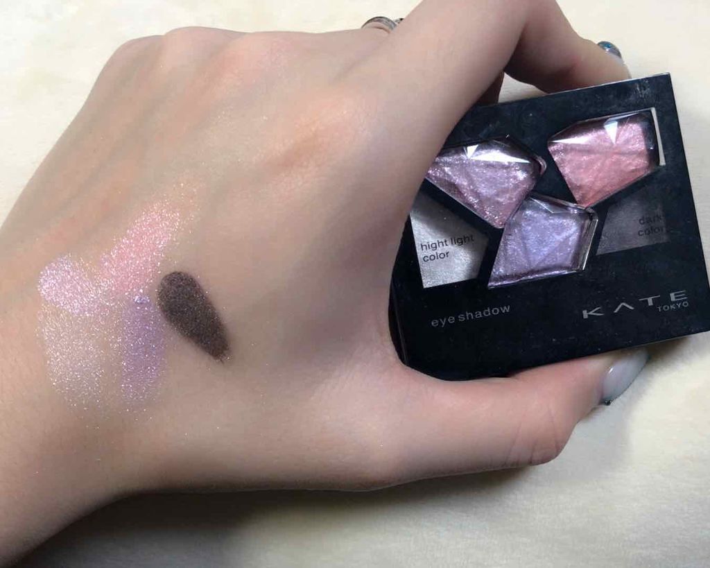 カラーシャスダイヤモンド/KATE/アイシャドウパレットを使ったクチコミ(1枚目)