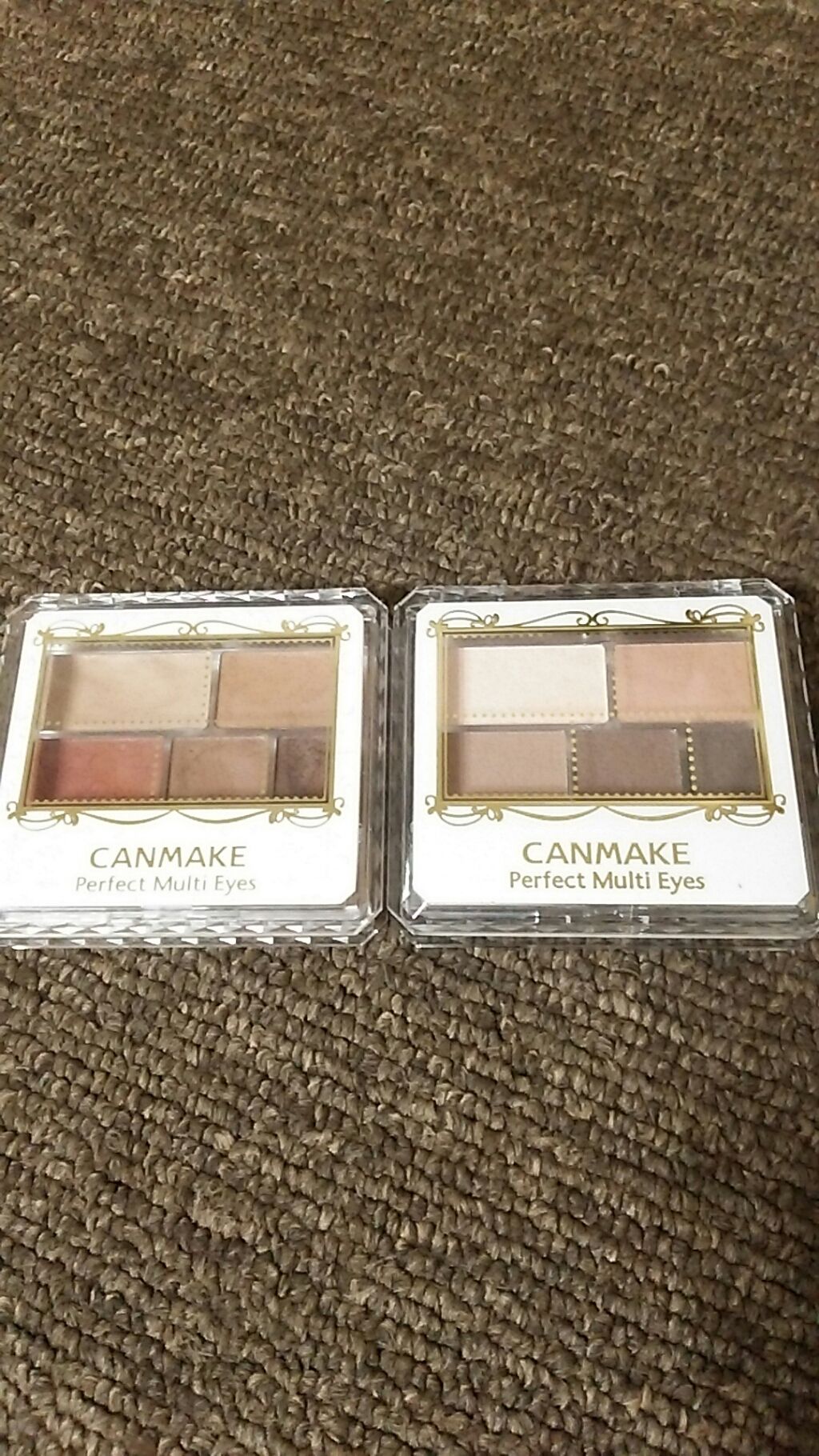 パーフェクトマルチアイズ/キャンメイク/アイシャドウパレットを使ったクチコミ（2枚目）