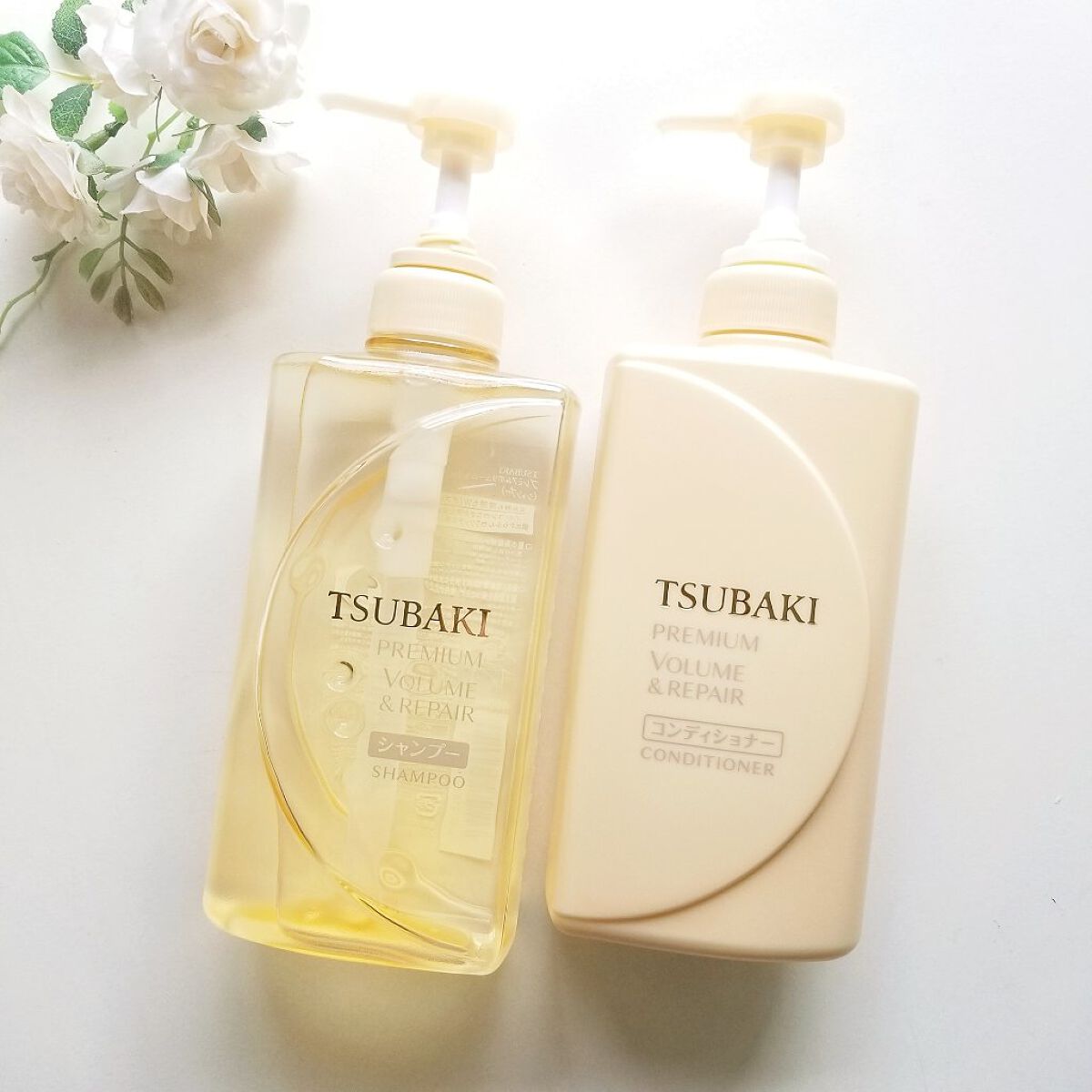 プレミアムリペア シャンプー／ヘアコンディショナー/TSUBAKI/市販シャンプーを使ったクチコミ（1枚目）