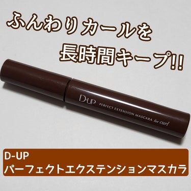 パーフェクトエクステンション マスカラ for カール/D-UP/マスカラを使ったクチコミ（1枚目）