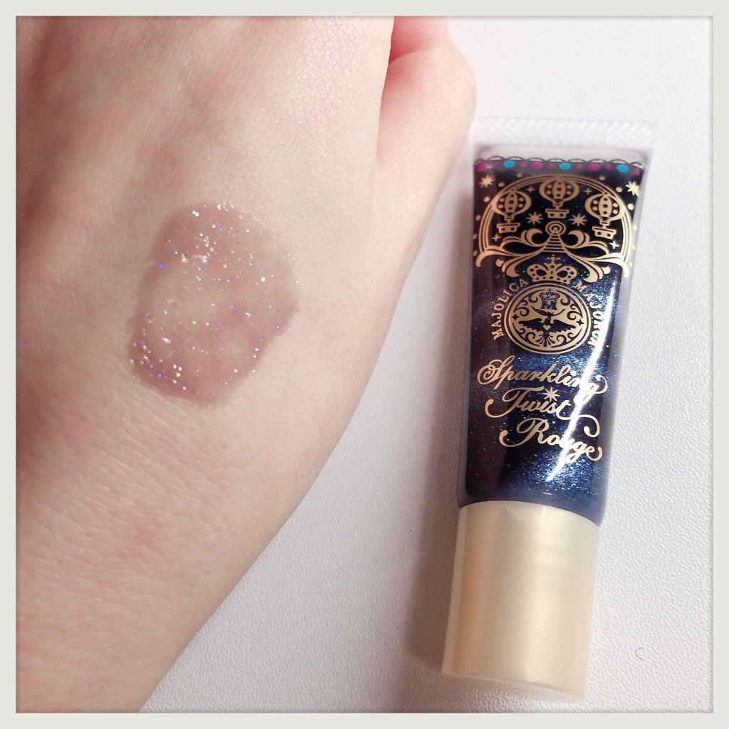 スパークリングツイストルージュ/MAJOLICA MAJORCA/リップグロスを使ったクチコミ(2枚目)