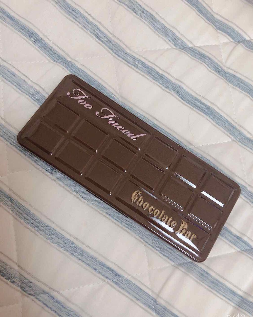 チョコレート バー アイシャドウ パレット/Too Faced/アイシャドウパレットを使ったクチコミ（3枚目）