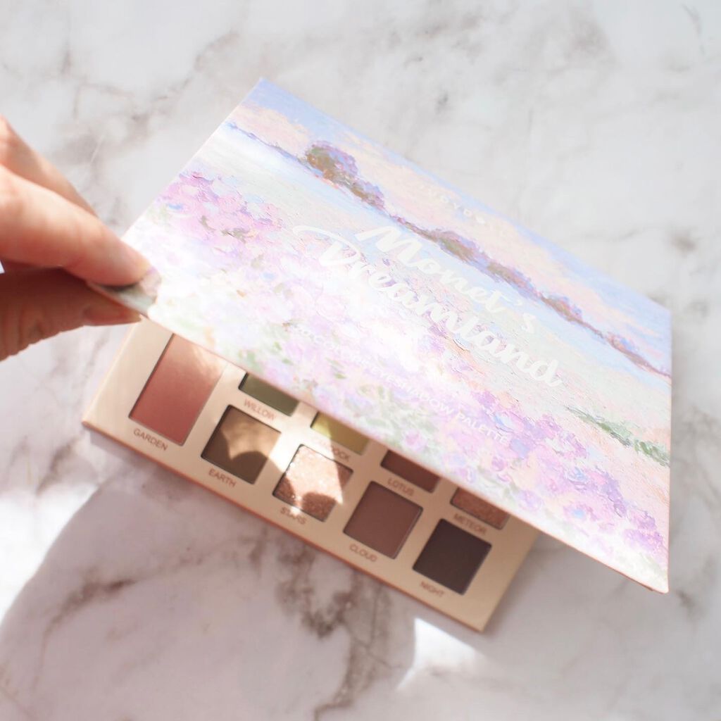 JUDYDOLL モネドリーム20色アイシャドウのクチコミ「中国のメイクブランド、ジュディドールのアイシャドウパレット。
こんな数が多いパレット、普段なら.....」（2枚目）