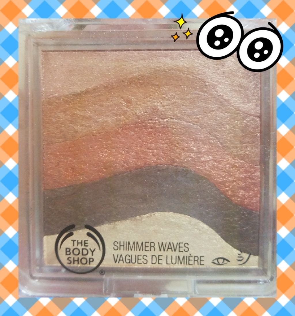 シマー ウェイブ/THE BODY SHOP/パウダーチークを使ったクチコミ（1枚目）