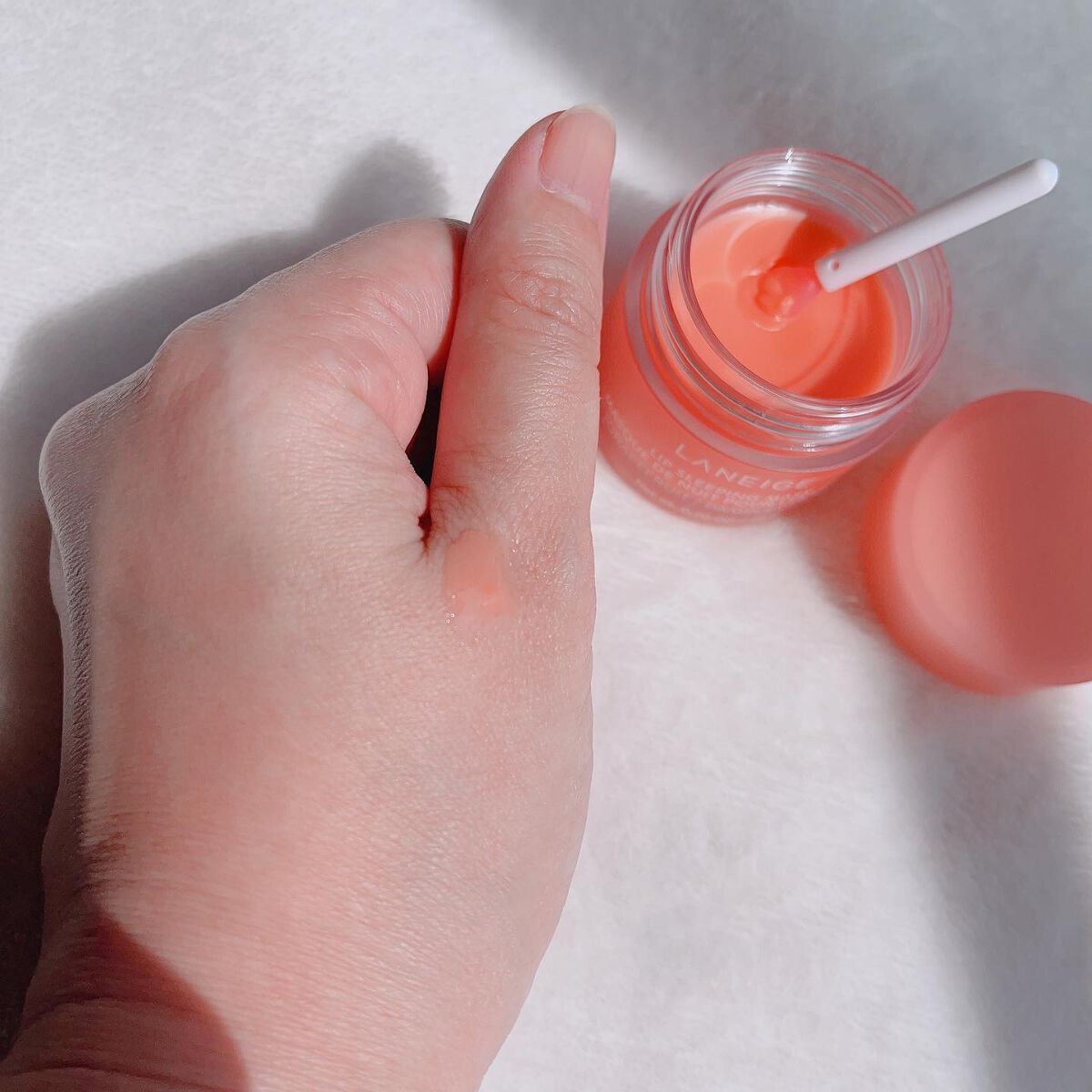 リップスリーピングマスク/LANEIGE/リップバームを使ったクチコミ（2枚目）