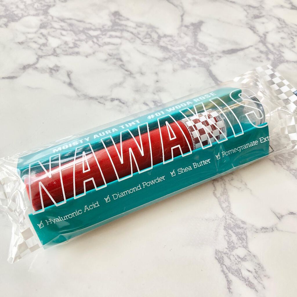 NAWAKIS MOISTY AURA TINT/NAWAKIS/口紅を使ったクチコミ(2枚目)