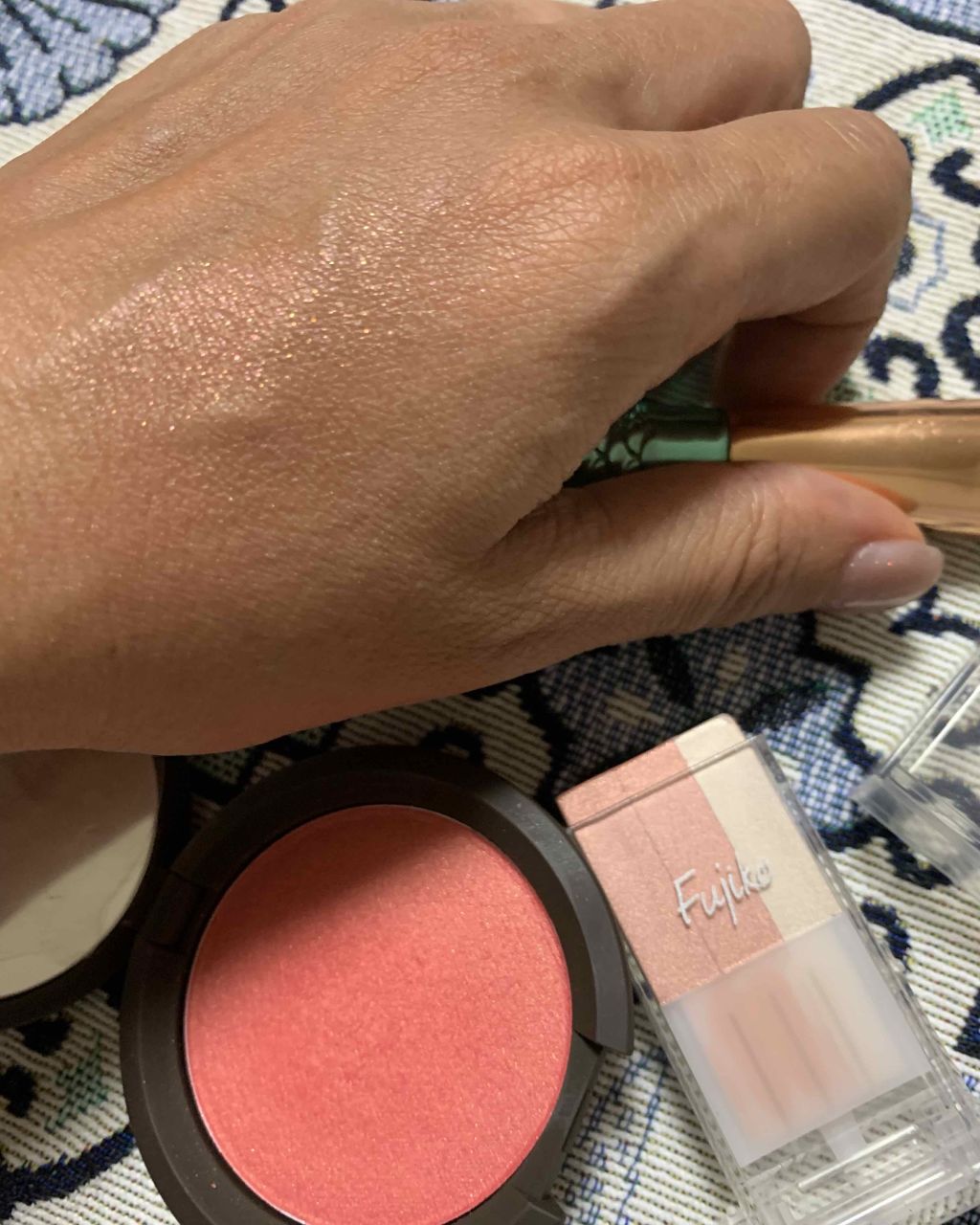 フジコチョークチーク/Fujiko/ジェル・クリームチークを使ったクチコミ(2枚目)