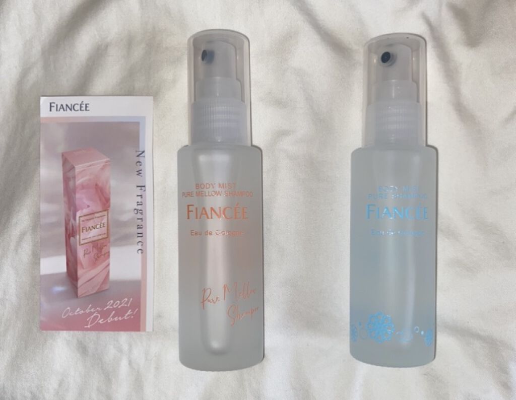 ボディミスト ピュアシャンプーの香り【パッケージリニューアル】/フィアンセ/香水(レディース)を使ったクチコミ（1枚目）
