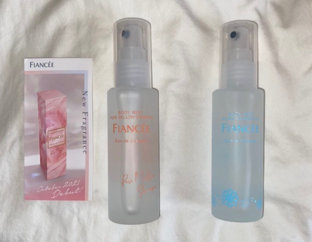 ボディミスト ピュアシャンプーの香り【パッケージリニューアル】/フィアンセ/香水(レディース)を使ったクチコミ(1枚目)