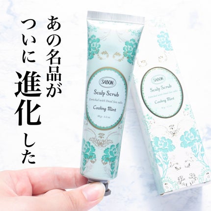 ヘッドスクラブ リフレッシング(ミント)/SABON/ヘッドスクラブを使ったクチコミ(1枚目)
