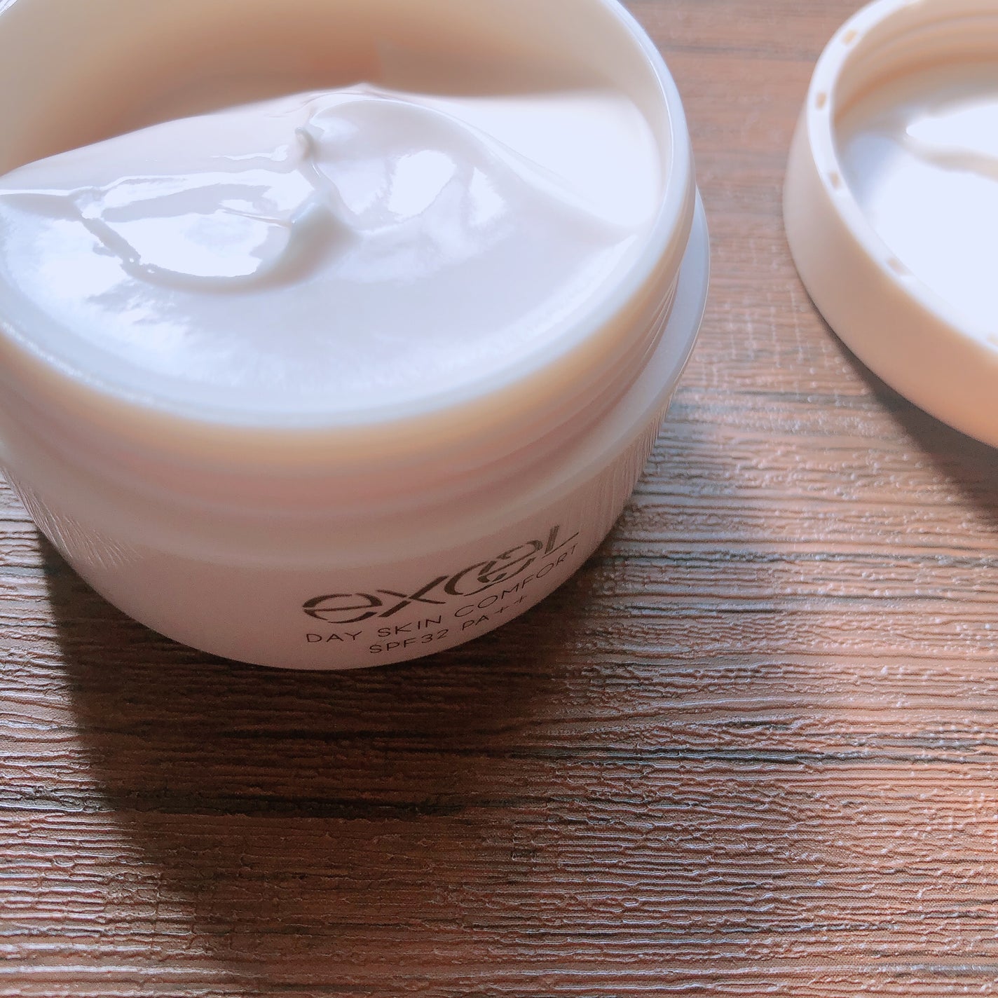 デイスキンコンフォート/excel/フェイスクリームを使ったクチコミ(2枚目)