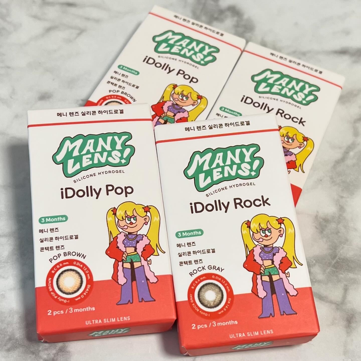 iDolly POP/MANY LENS/１ヶ月（１MONTH）カラコンを使ったクチコミ（2枚目）