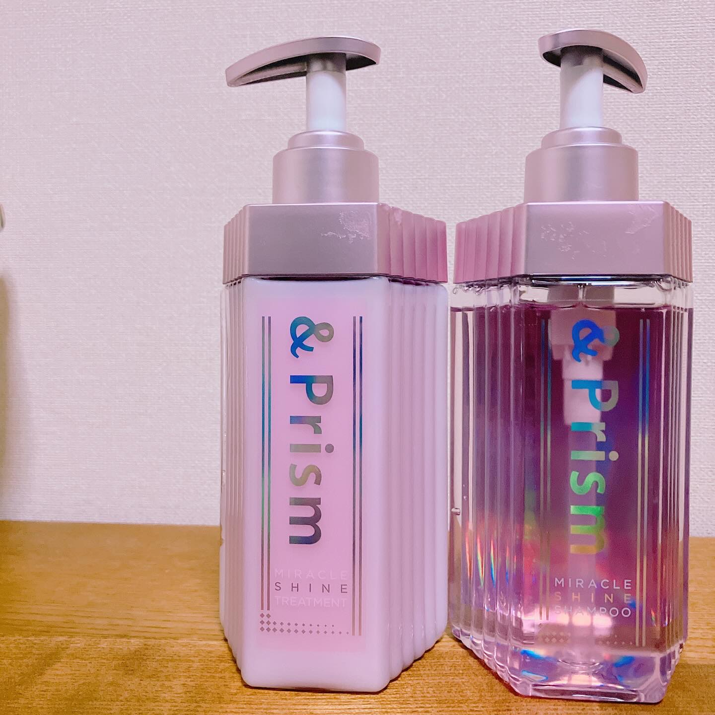 ミラクル シャイン シャンプー/ヘアトリートメント/&Prism/市販シャンプーを使ったクチコミ（1枚目）