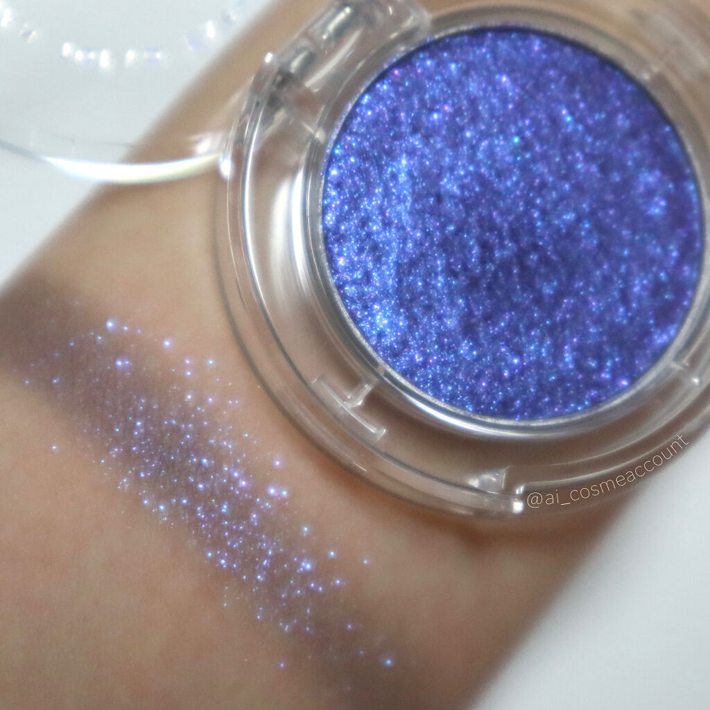 マルチグリッターカラー 03 CHIKYU（チキュウ）/ENBAN TOKYO/単色アイシャドウを使ったクチコミ（2枚目）