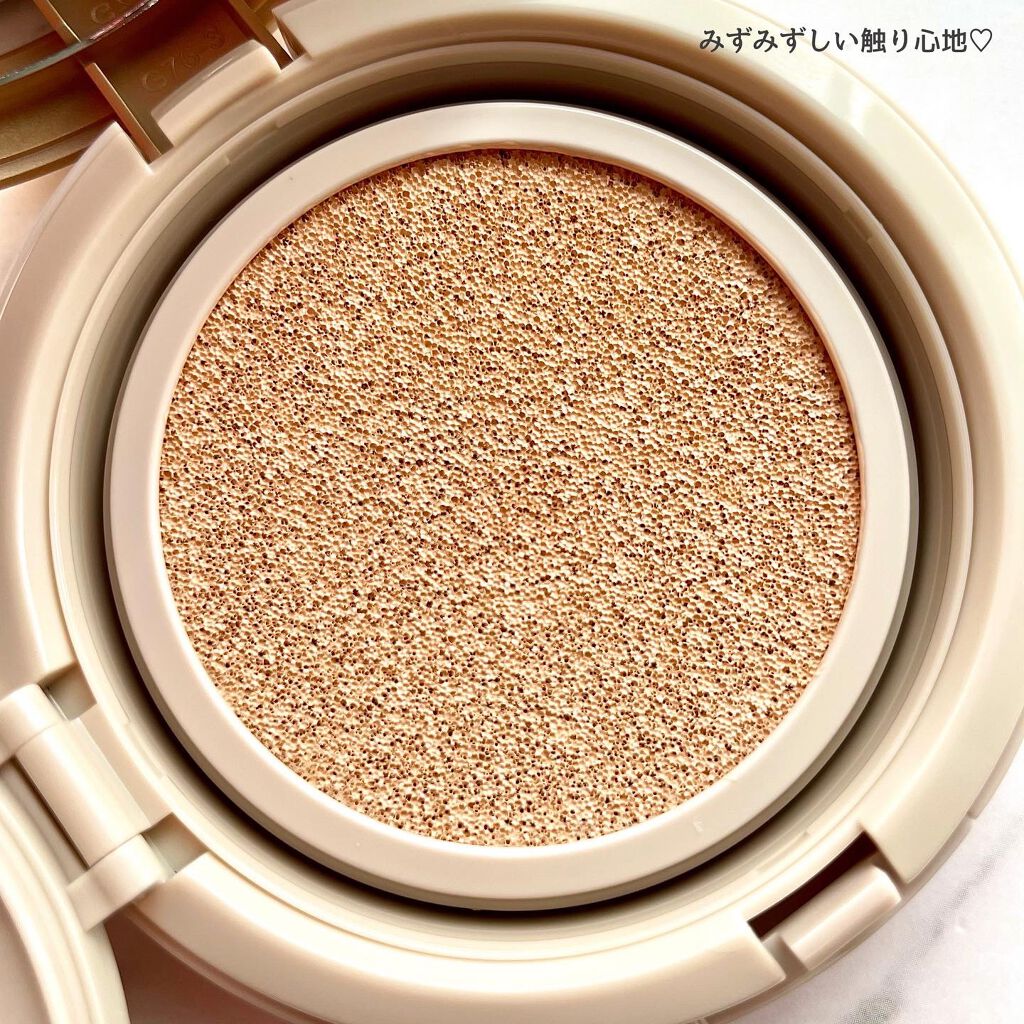 ミネラルグロウスキンクッション/エトヴォス/クッションファンデーションを使ったクチコミ(4枚目)