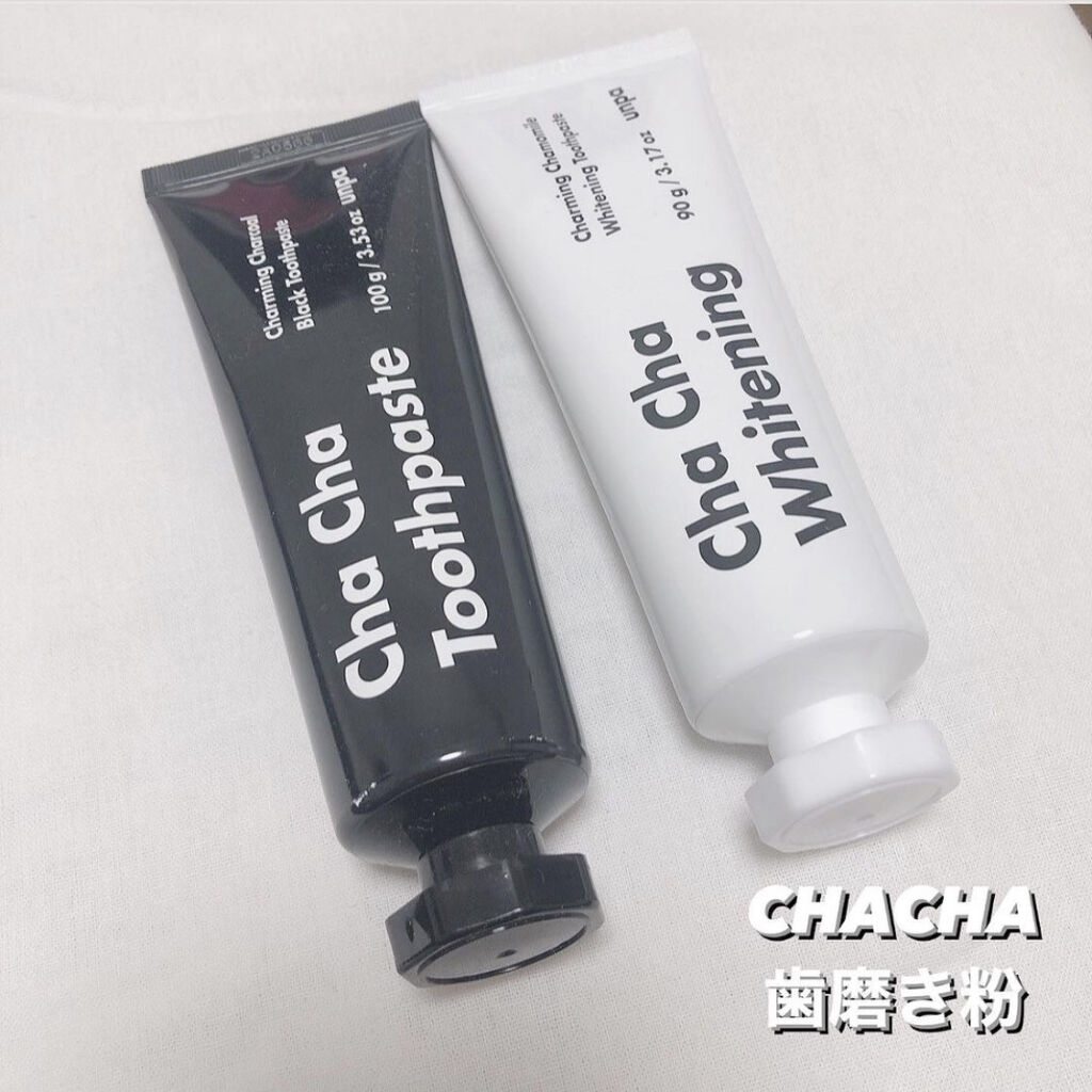 Cha Cha Whitening/chacha/歯磨き粉を使ったクチコミ（1枚目）