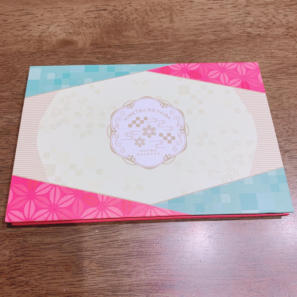 一番コフレ 鬼滅の刃 A賞アイシャドウパレット/BANDAI SPIRITS/アイシャドウパレットを使ったクチコミ(1枚目)
