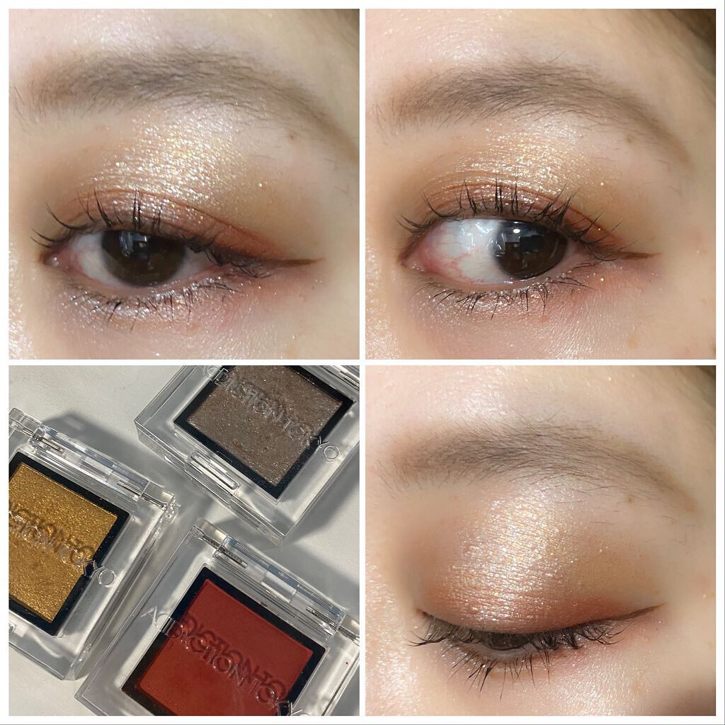 アディクション ザ アイシャドウ スパークル/ADDICTION/単色アイシャドウを使ったクチコミ(2枚目)