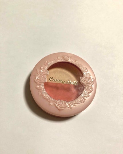 チークカラーデュオ/CandyDoll/パウダーチークを使ったクチコミ(1枚目)