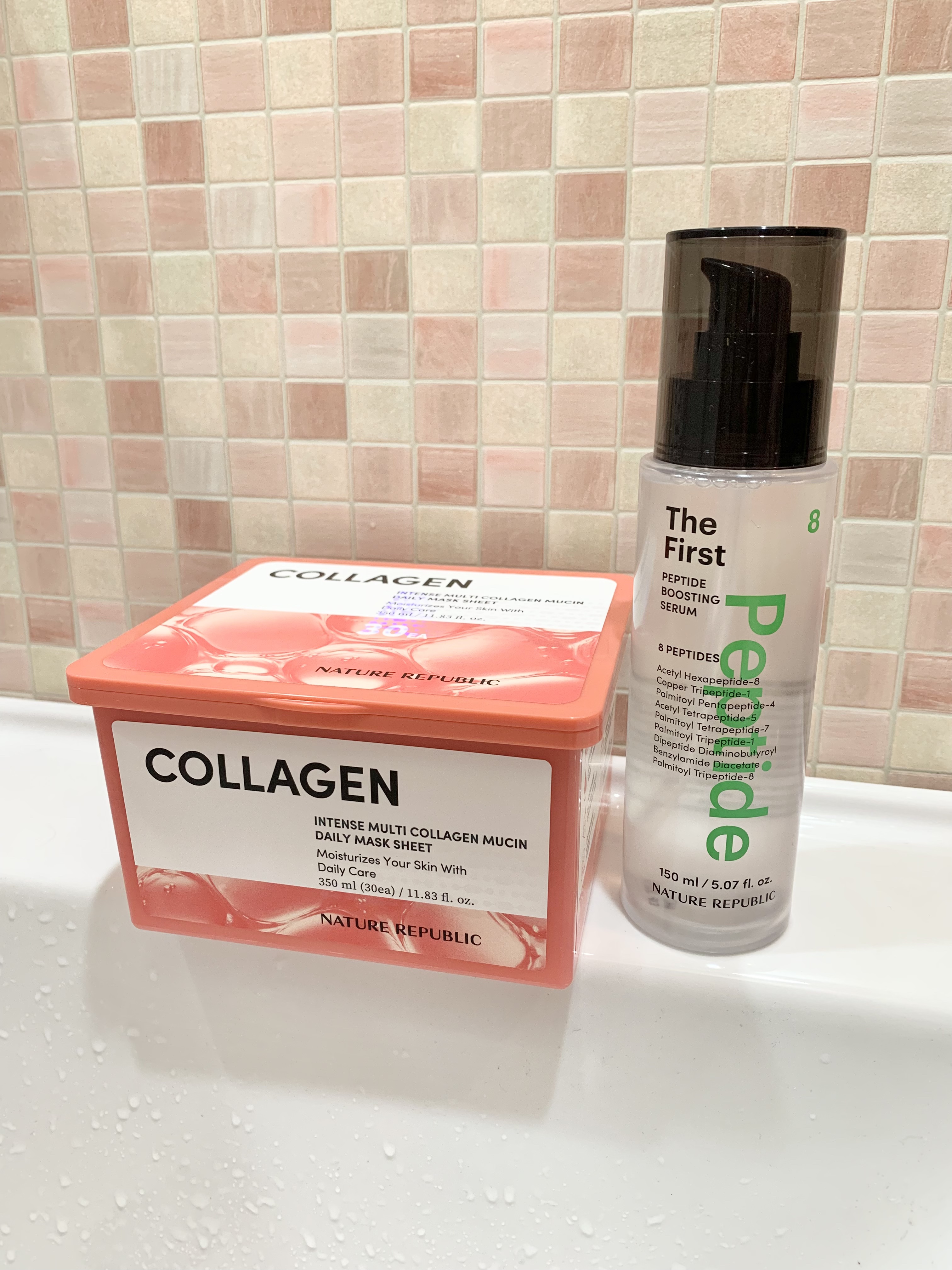 ザファーストペプチドブースティングセラム/ネイチャーリパブリック/ブースター・導入液を使ったクチコミ（1枚目）