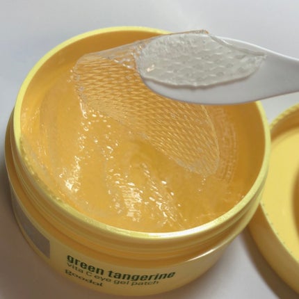 グリーンタンジェリン ビタC アイジェルパッチ/goodal/アイケア・アイクリームを使ったクチコミ(2枚目)