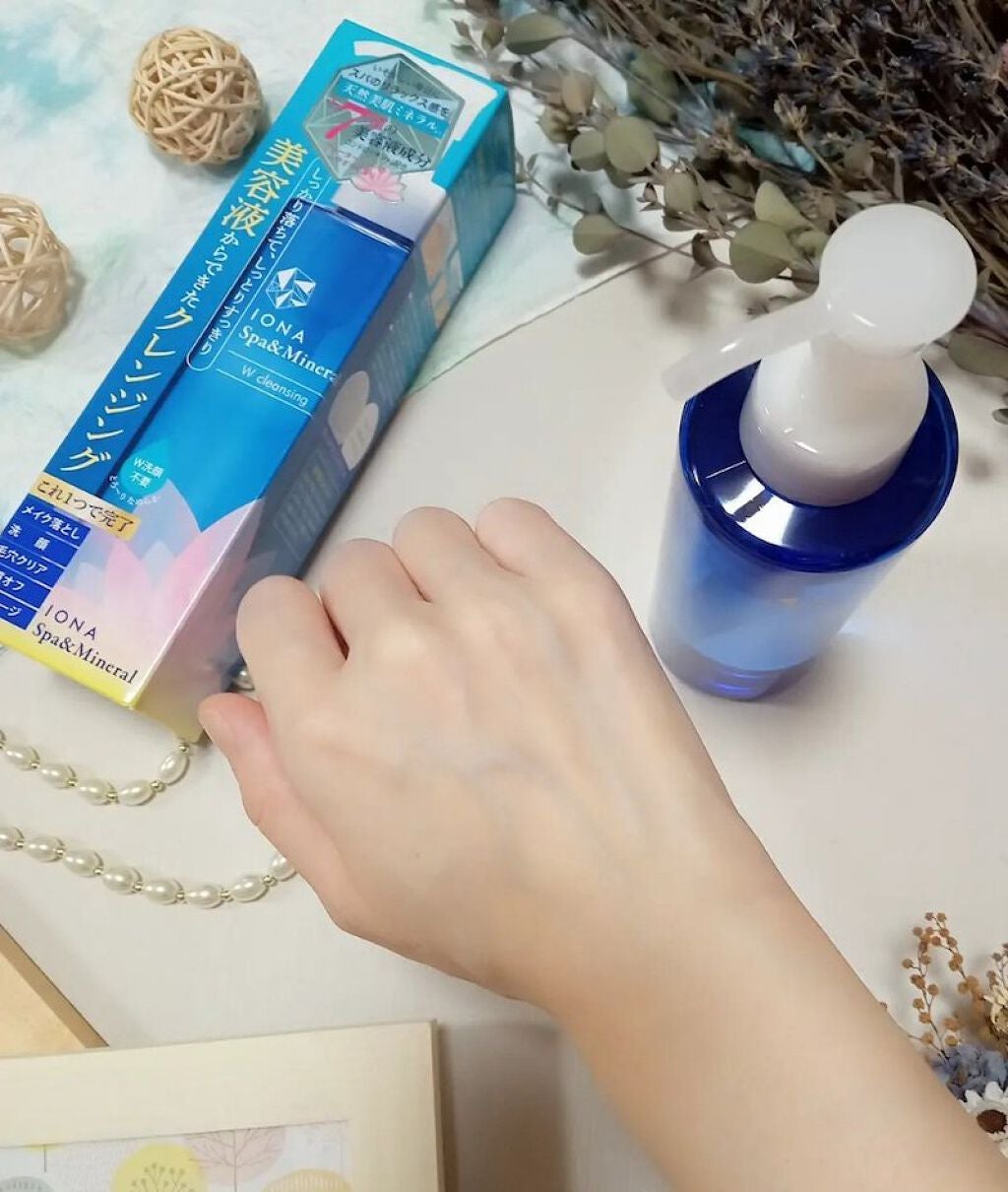 Wクレンジング /イオナ スパ&ミネラル/オイルクレンジングを使ったクチコミ(4枚目)