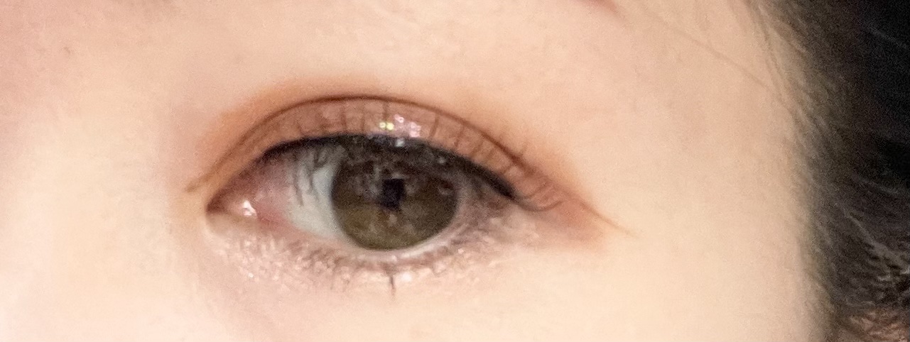 ジェルアイライナー/CEZANNE/ジェルアイライナーを使ったクチコミ（3枚目）