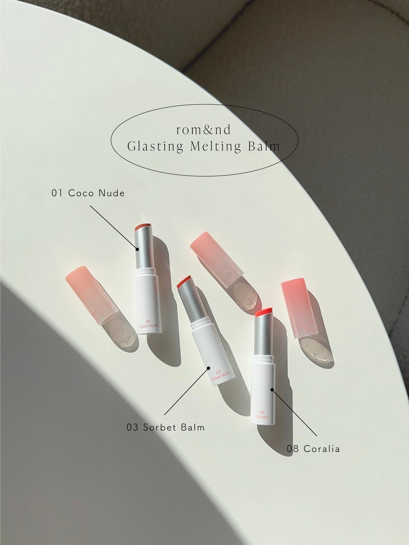 グラスティングメルティングバーム/rom&nd/リップバームを使ったクチコミ(2枚目)