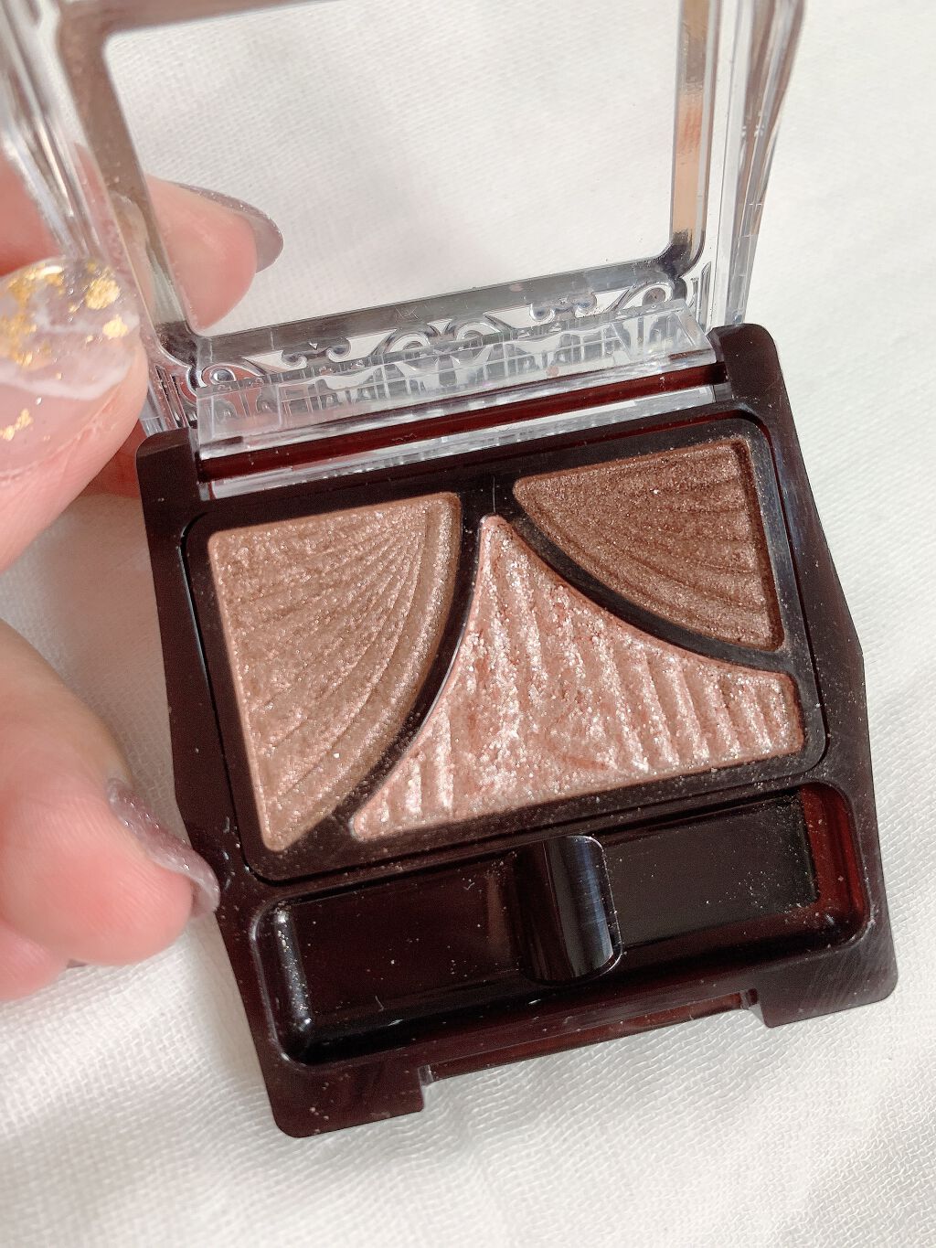 ジューシーピュアアイズ/キャンメイク/アイシャドウパレットを使ったクチコミ(4枚目)