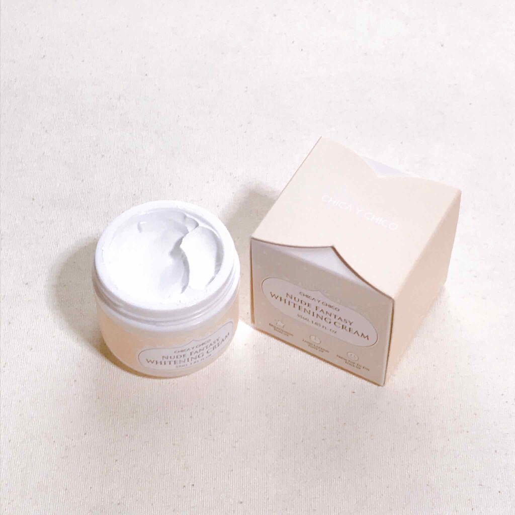 ヌードファンタジーホワイトニングクリーム/CHICAY CHICO/フェイスクリームを使ったクチコミ（1枚目）