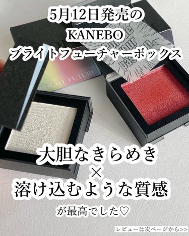 ブライトフューチャーボックス/KANEBO/シングルアイシャドウを使ったクチコミ（2枚目）