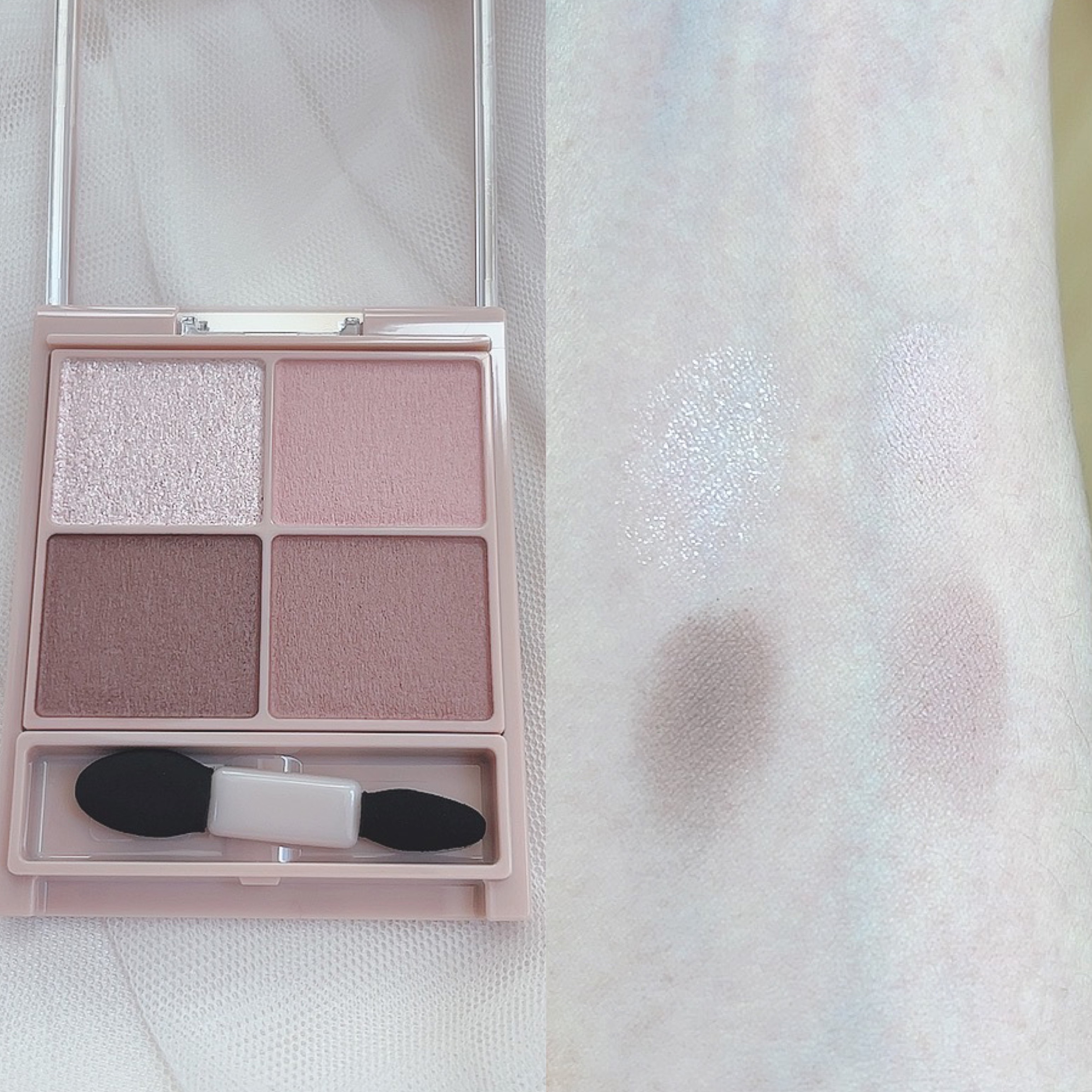 シルキースフレアイズ（マットタイプ）/キャンメイク/アイシャドウパレットを使ったクチコミ（3枚目）