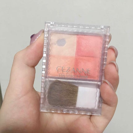 ミックスカラーチーク/CEZANNE/パウダーチークを使ったクチコミ(1枚目)
