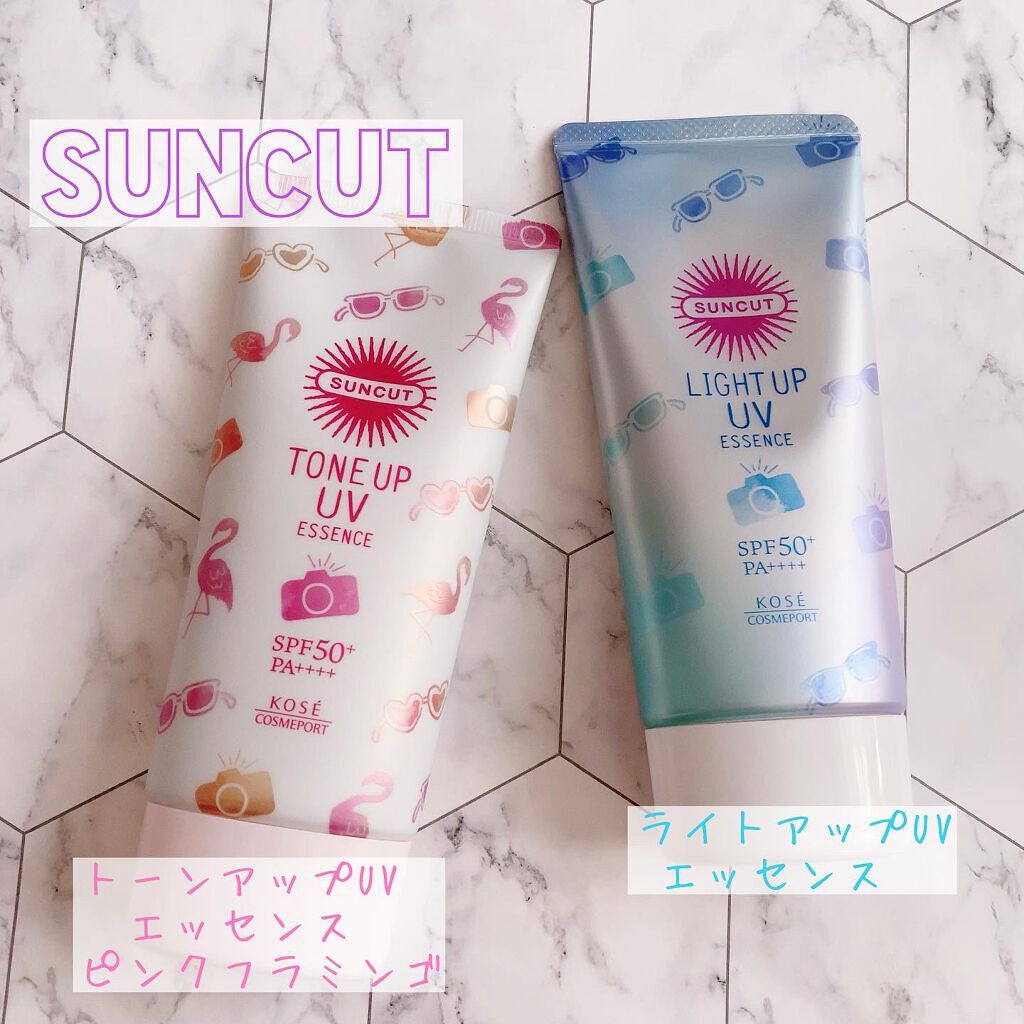 トーンアップUV エッセンス/サンカット®/日焼け止めローションを使ったクチコミ（1枚目）
