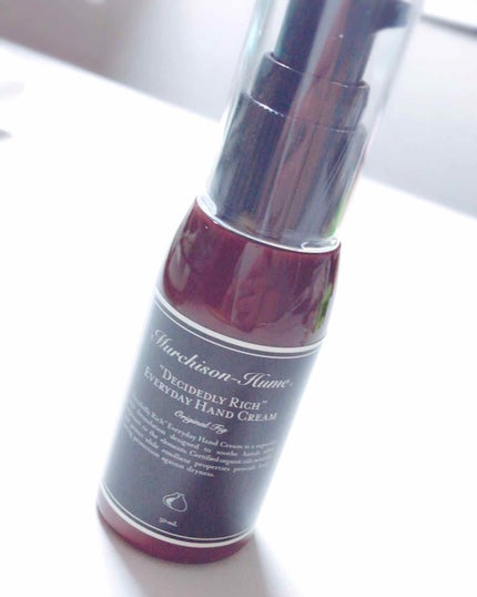 ディサイドリーリッチ エブリデイハンドクリーム/マーチソンヒューム/ハンドクリームを使ったクチコミ(1枚目)