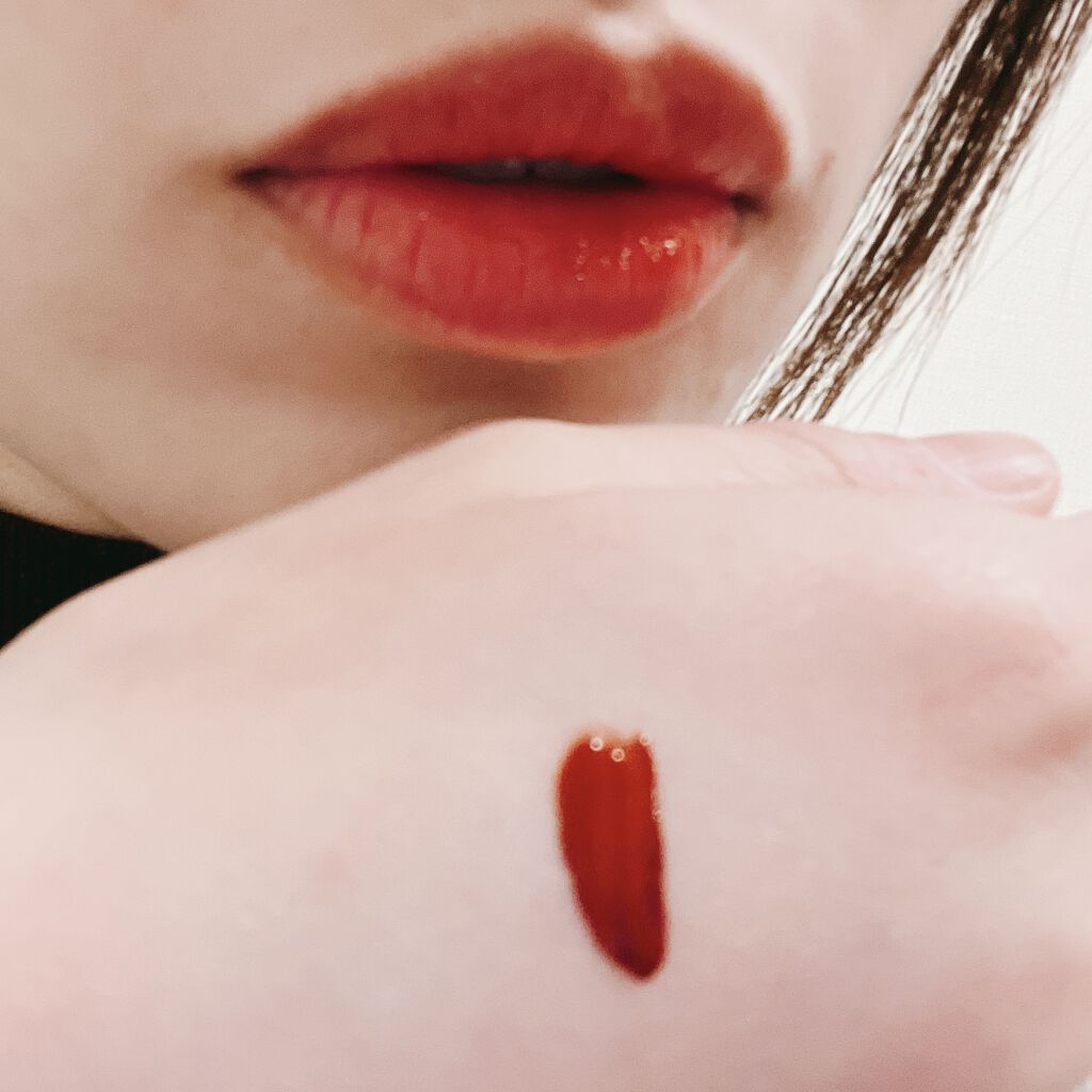 ムードインハンサーリキッドグロウ/hince/口紅を使ったクチコミ（3枚目）