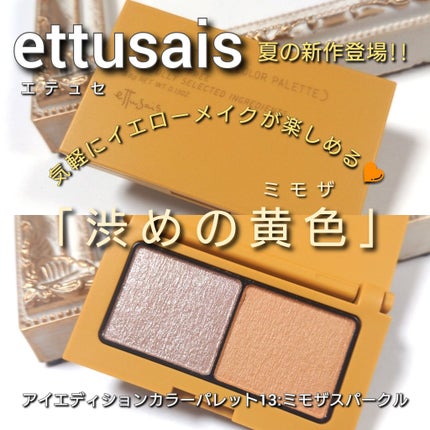 エテュセ アイエディション(カラーパレット)/ettusais/アイシャドウパレットを使ったクチコミ(1枚目)