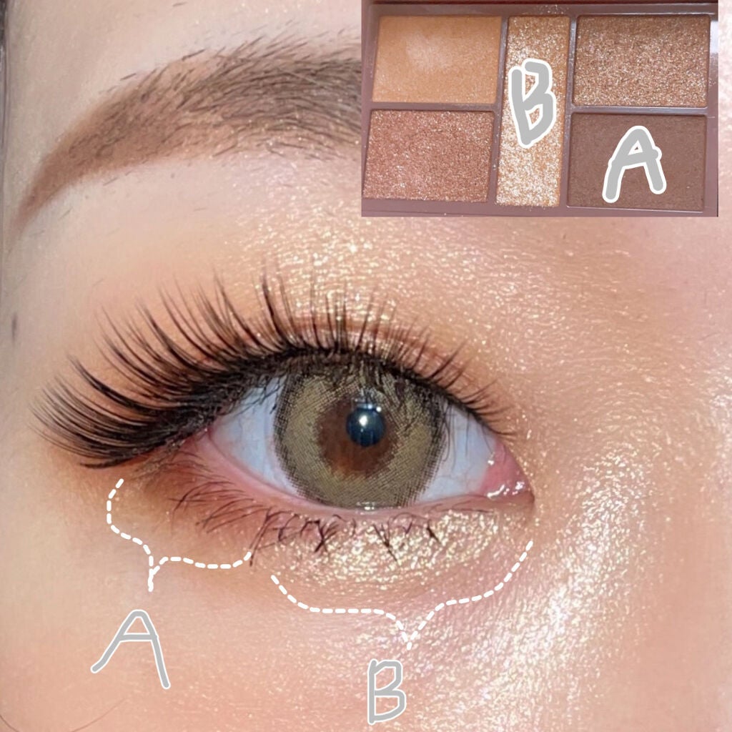 パーフェクトスタイリストアイズ/キャンメイク/アイシャドウパレットを使ったクチコミ(3枚目)