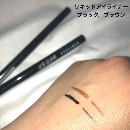 UR GLAM LIQUID EYELINER/U R GLAM/リキッドアイライナーを使ったクチコミ(2枚目)