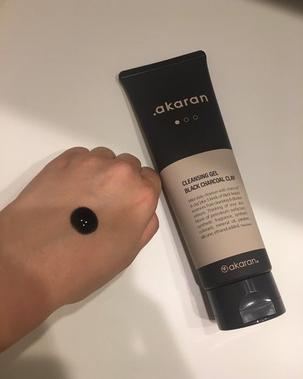 ブラックジェルクレンジング/.akaran/クレンジングジェルを使ったクチコミ(2枚目)