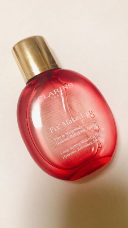 フィックス メイクアップ/CLARINS/ミスト状化粧水を使ったクチコミ(1枚目)