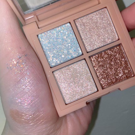 はるかの美容垢🐰 on LIPS 「圧倒的ラメ感✨夏のキラキラメイクはこれで決まりっ!ちょっと前に..」(3枚目)